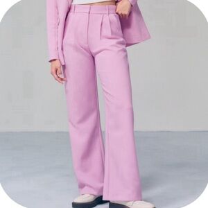 Sloane Tailored Pant Pink Size 8 Long